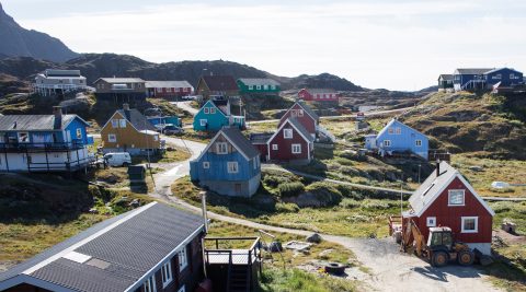 Huse i Grønland