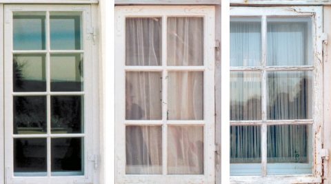 Linoliebehandlede vinduer